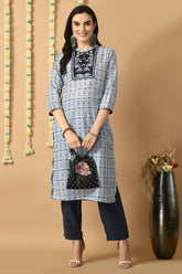 Blue Kurta Set